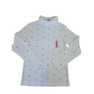 Vintage Gymboree Floral Print Turtle Neck Tee